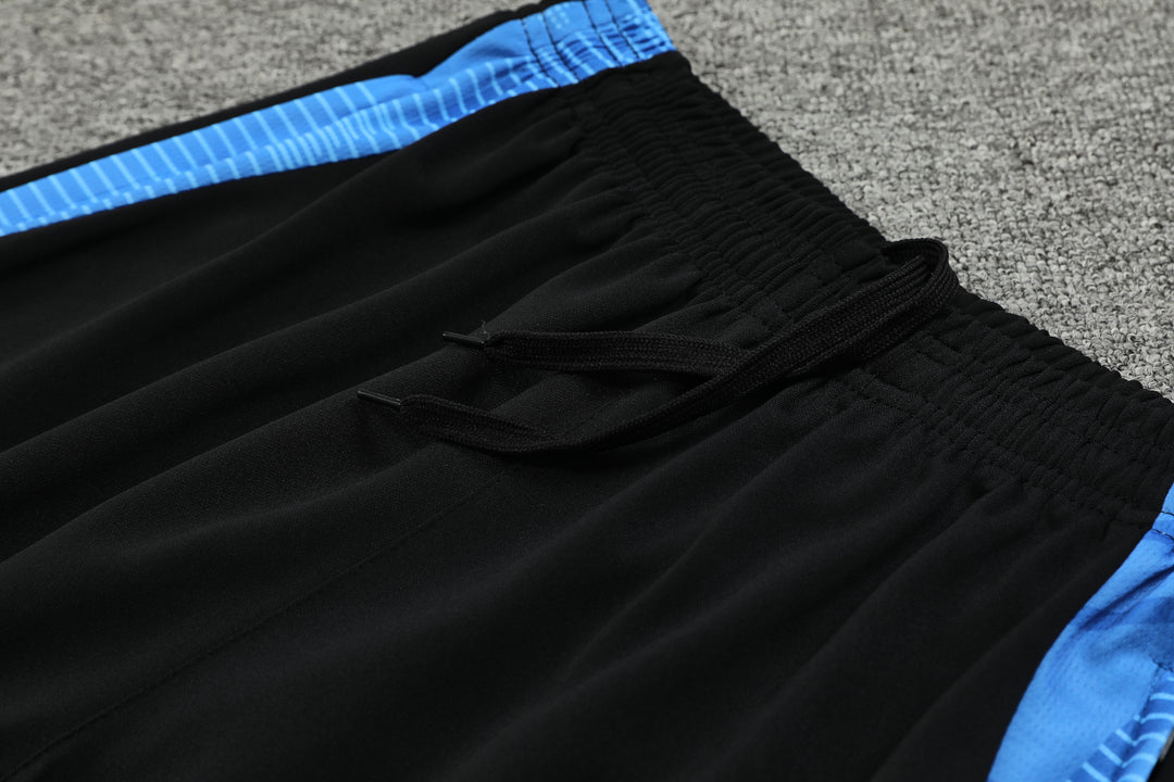 Conjunto Argentina 2024/25 Preto/Azul Claro - Capuz