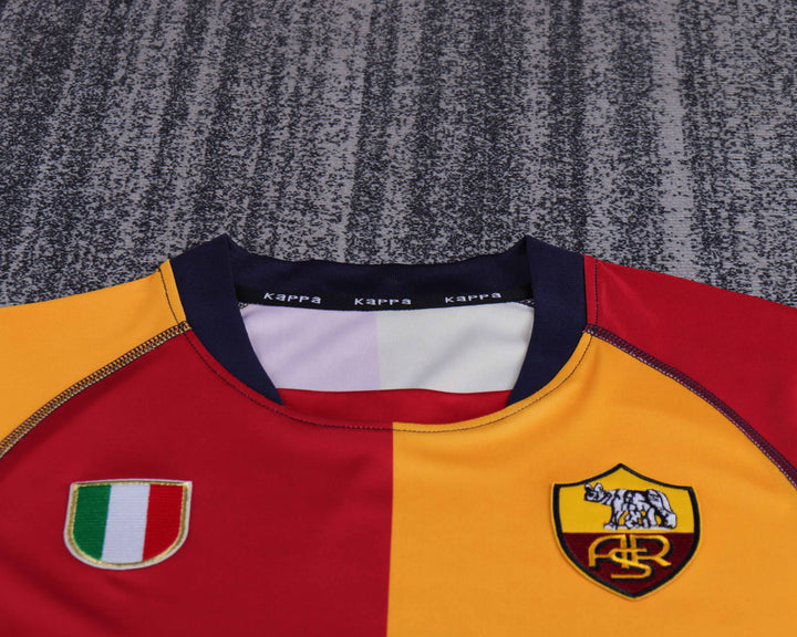 Camisa Retrô Roma 2001 Home Infantil – Belt Sports