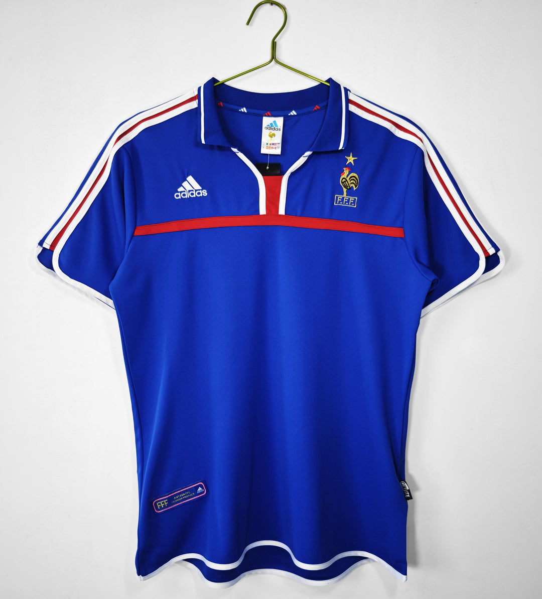 Camisa Retrô França 2000 Home