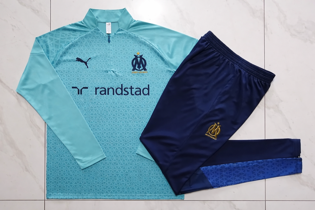 Conjunto Treino Olympique de Marseille 23/24 - Verde
