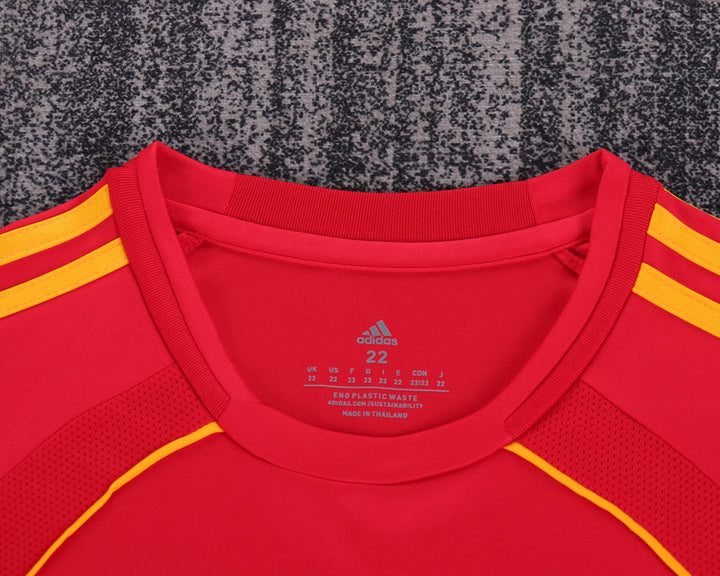 Camisa Retrô Espanha 2008 Home Infantil – Belt Sports