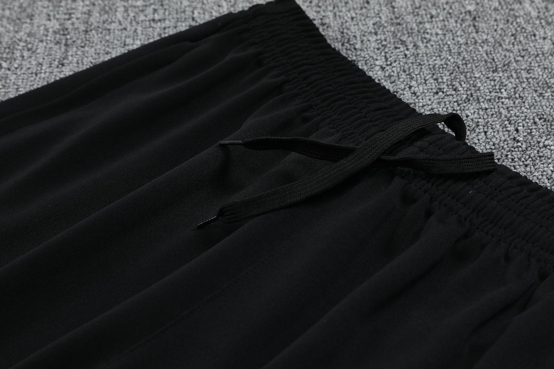 Conjunto PSG 2024/25 Preto/Rosa - Capuz