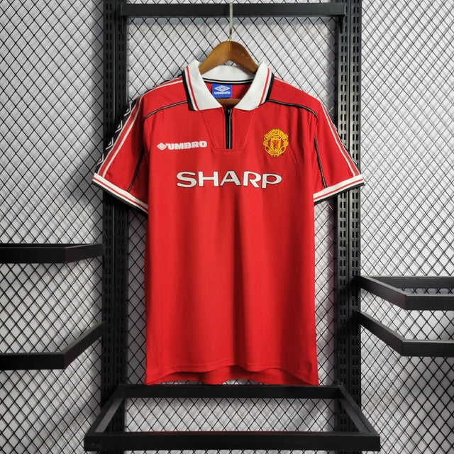 Camisa Retrô Umbro Man United 1998/99 Home – Belt Sports