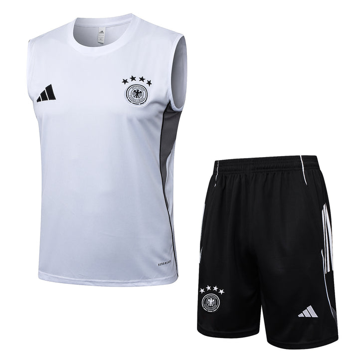 Kit Regata Alemanha 25/26 - Branco/Preto/Cinza