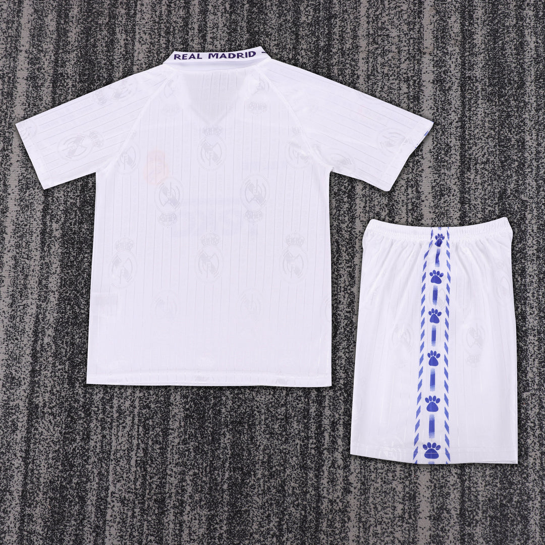 Camisa Retrô Real Madrid 1996/97 Home Infantil – Belt Sports