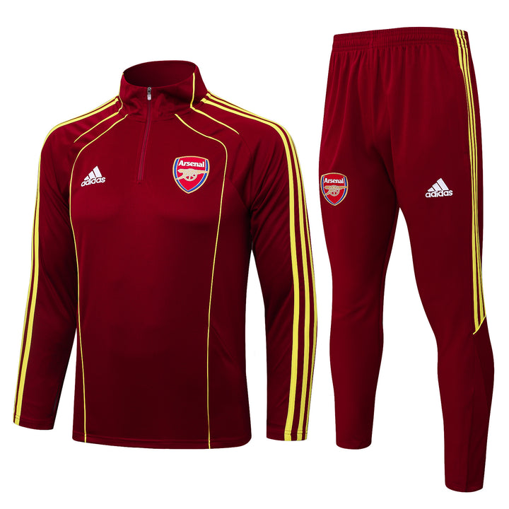 Conjunto Treino Arsenal 25/26 - Bordô