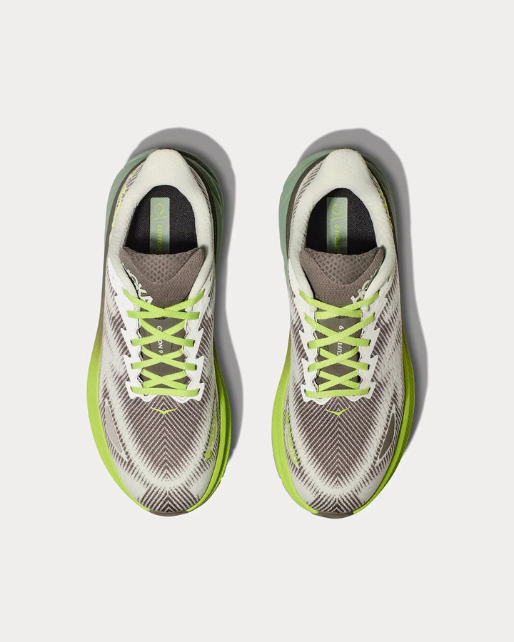 Hoka Clifton 9 GTX – Cinza/Verde Claro