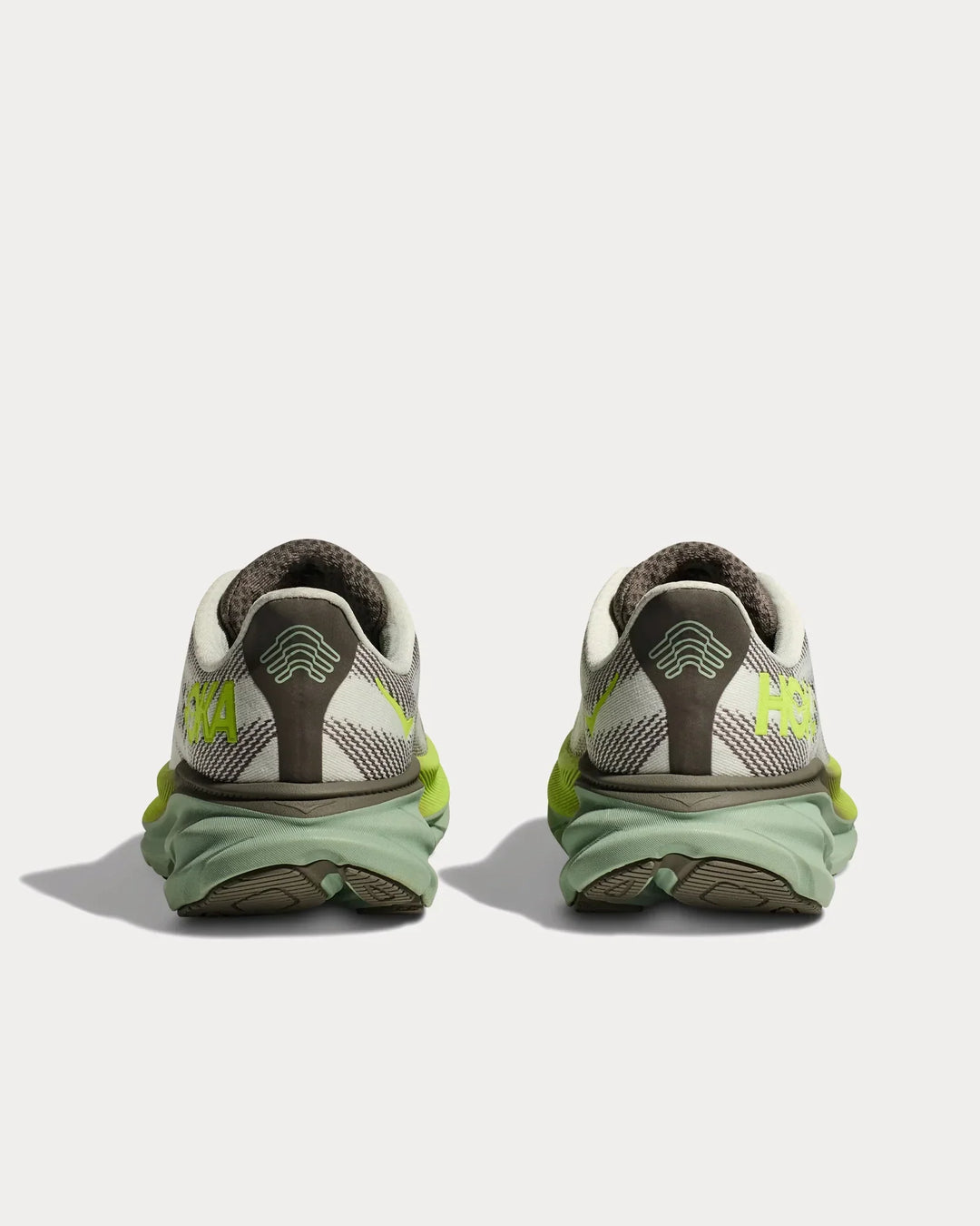 Hoka Clifton 9 GTX – Cinza/Verde Claro