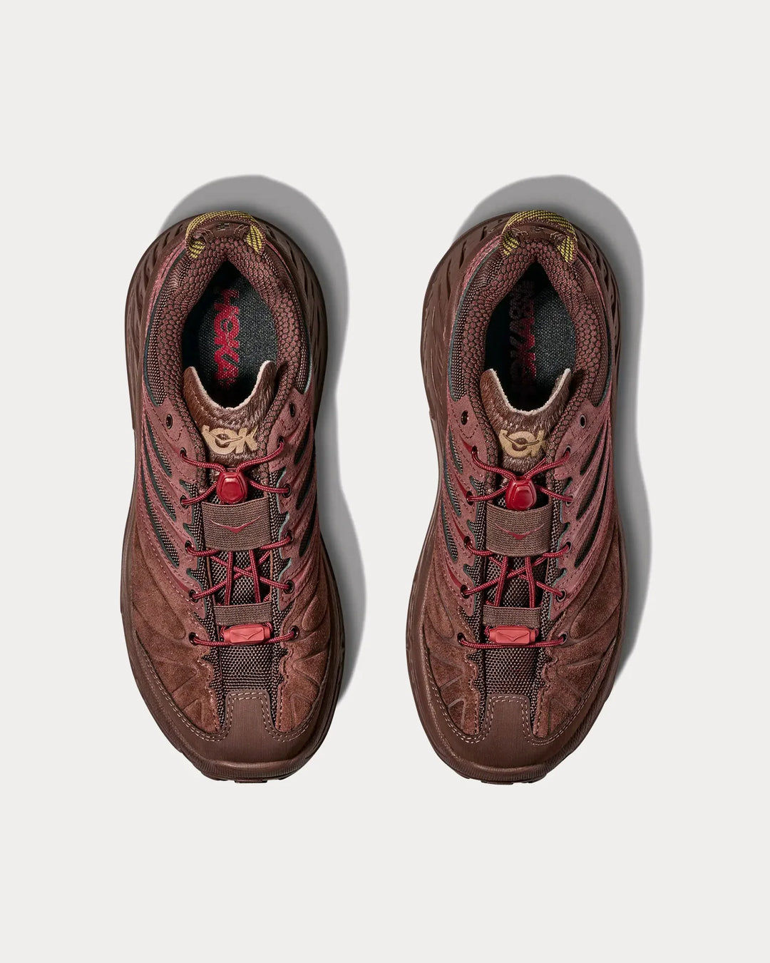 Hoka Elite Terrain System Stinson EVO OG – Marrom/Vinho