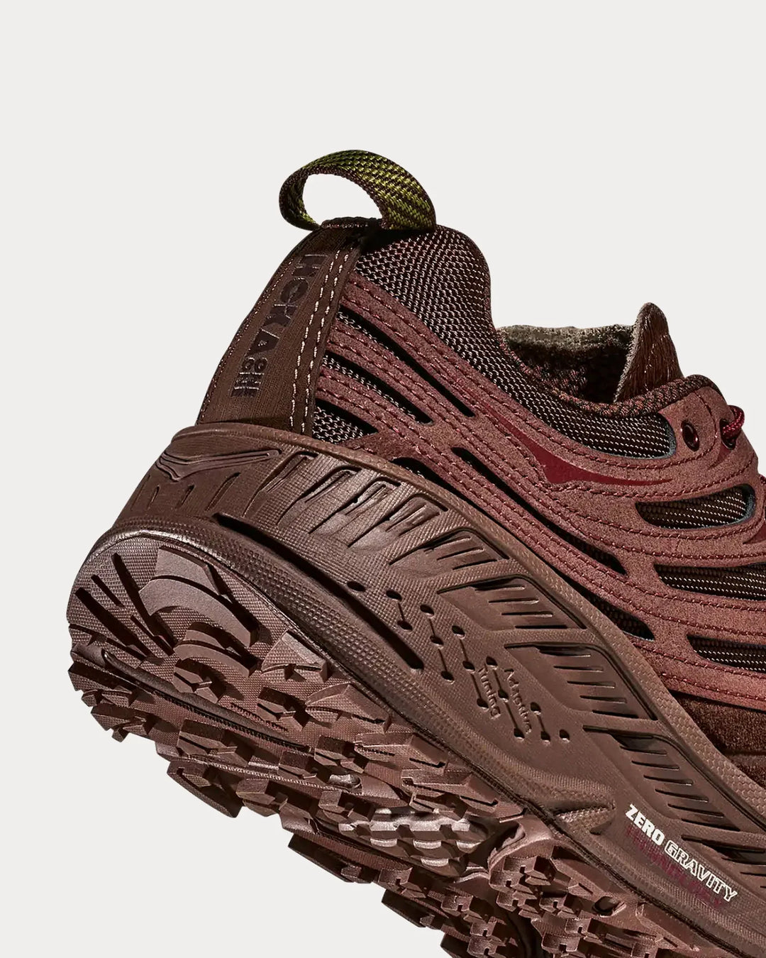 Hoka Elite Terrain System Stinson EVO OG – Marrom/Vinho