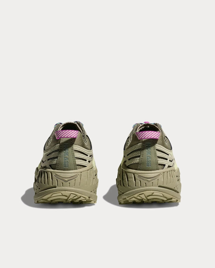 Hoka Elite Terrain System Stinson EVO OG – Verde/Bege Claro