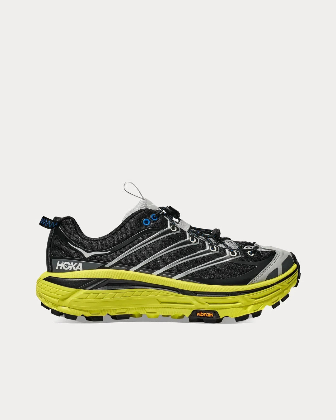 Hoka Mafate Three2 - Preto/Amarelo