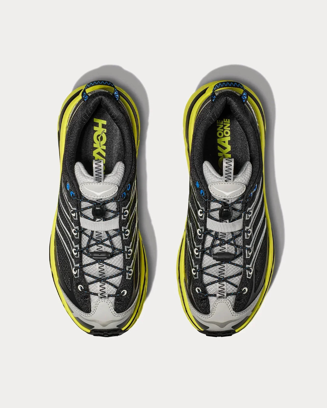 Hoka Mafate Three2 - Preto/Amarelo