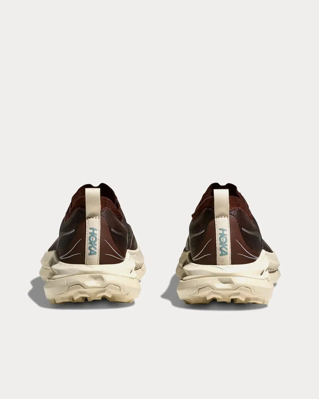 Hoka Mafate Speed 4 Lite - Preto/Marrom Chocolate/Creme