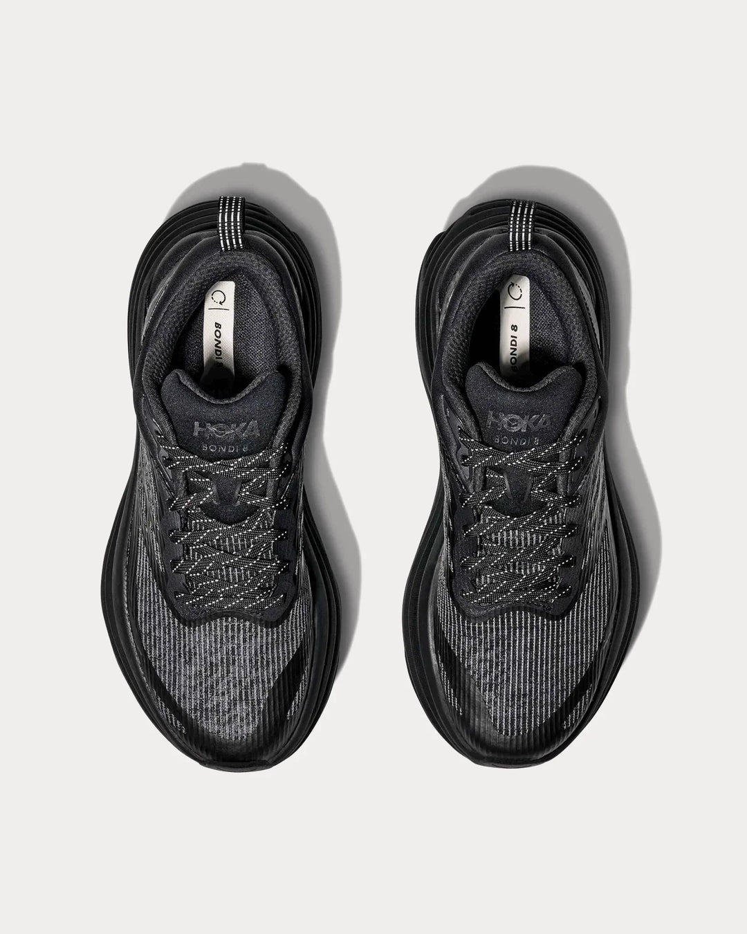 Hoka Bondi 8 Stealth Tech - Prateado/Preto