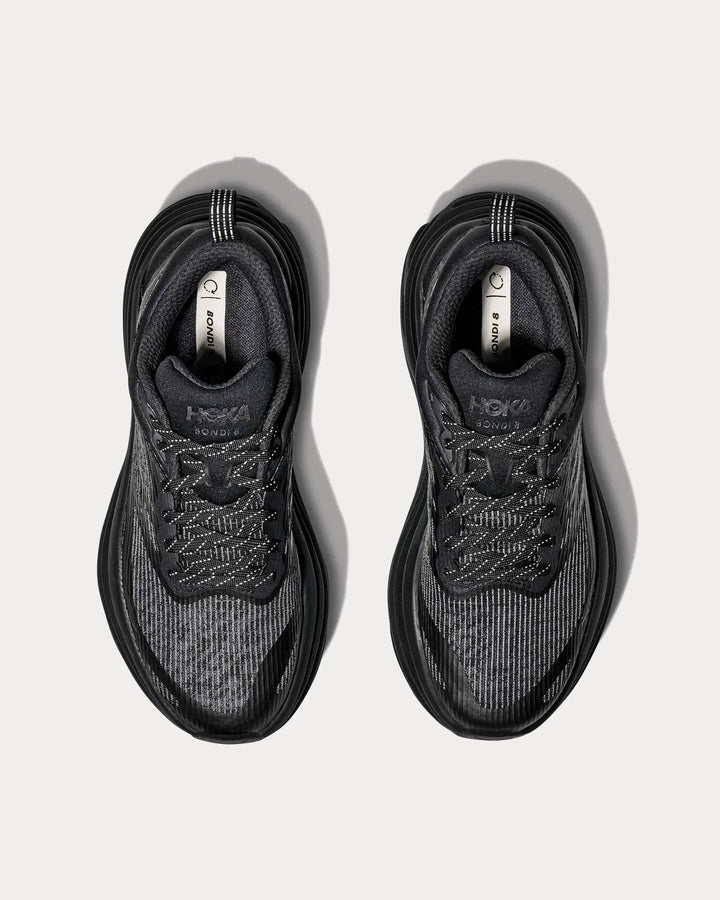 Hoka Bondi 8 Stealth Tech - Prateado/Preto