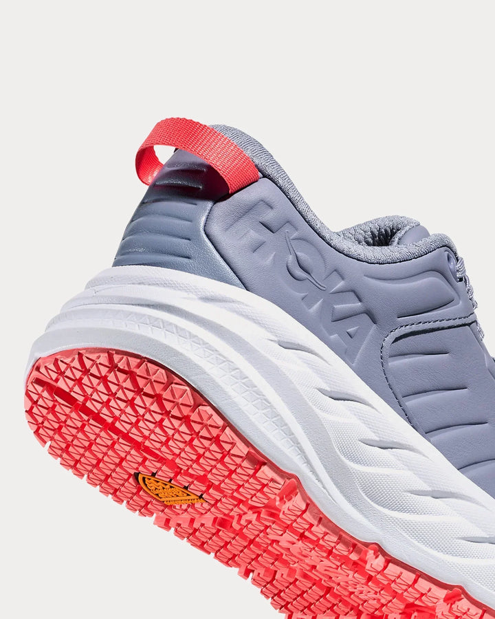 Hoka Bondi SR - Azul Acinzentado/Branco/Coral