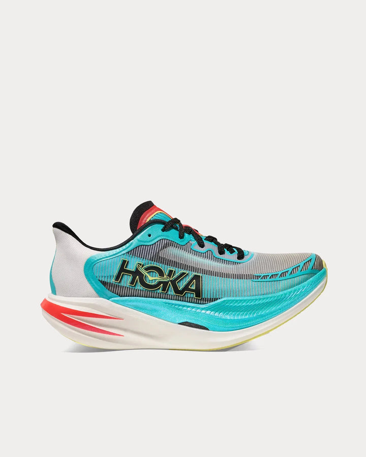 Hoka Cielo X1 2.0 - Azul Turquesa/Laranja