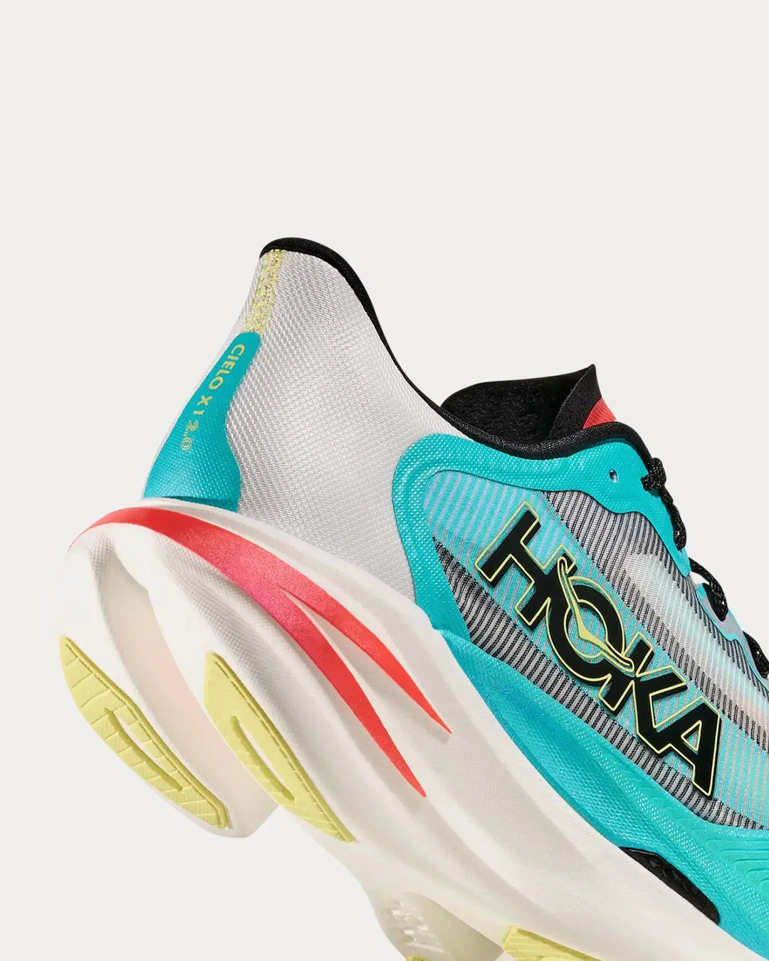 Hoka Cielo X1 2.0 - Azul Turquesa/Laranja