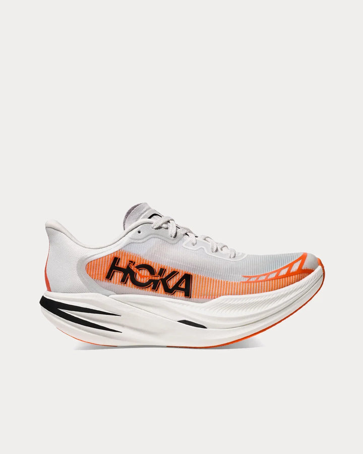 Hoka Cielo X1 2.0 - Cinza Claro/Laranja