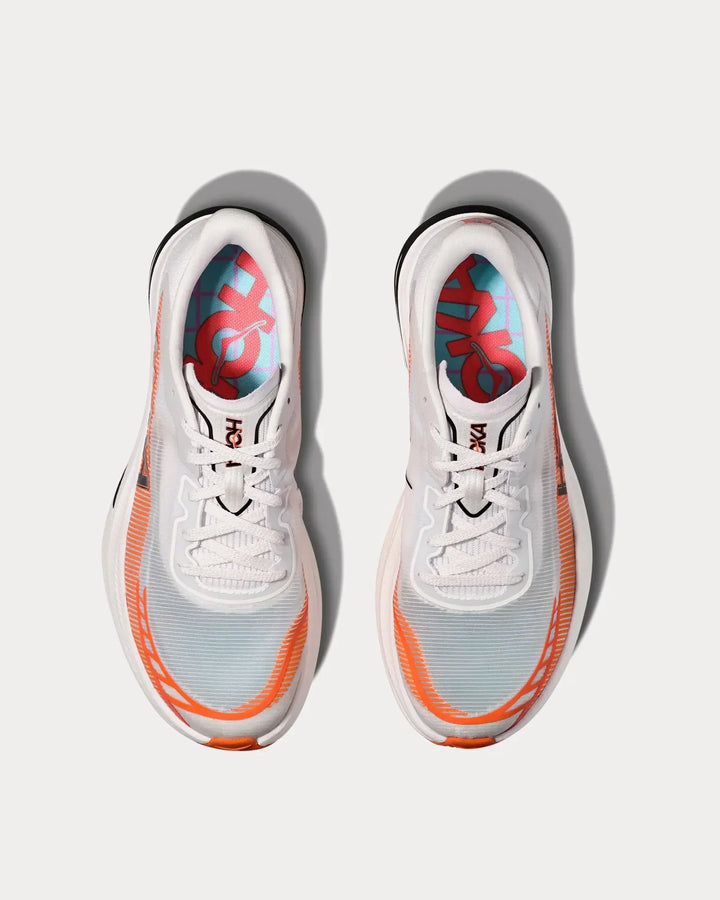 Hoka Cielo X1 2.0 - Cinza Claro/Laranja