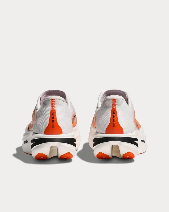 Hoka Cielo X1 2.0 - Cinza Claro/Laranja