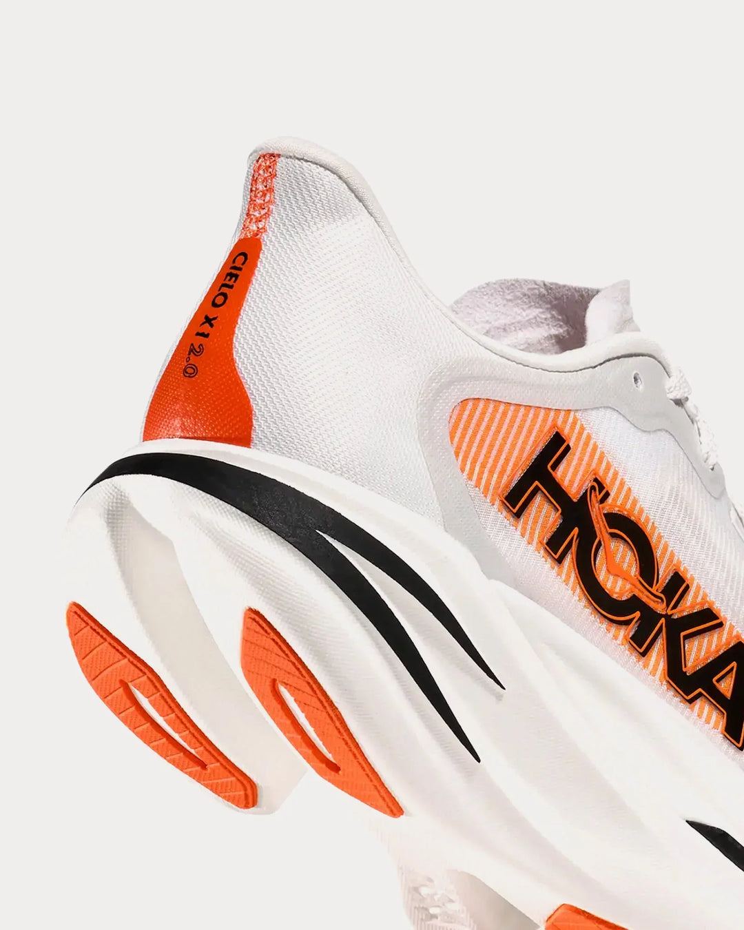 Hoka Cielo X1 2.0 - Cinza Claro/Laranja