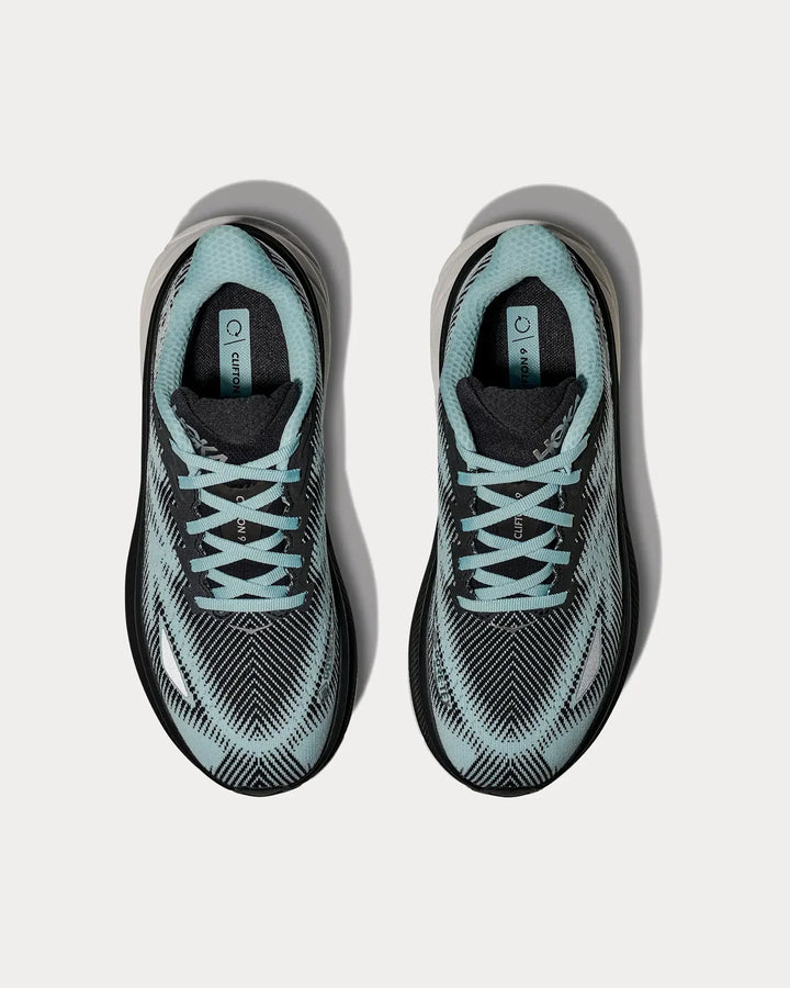 Hoka Clifton 9 GTX – Preto/Verde Claro