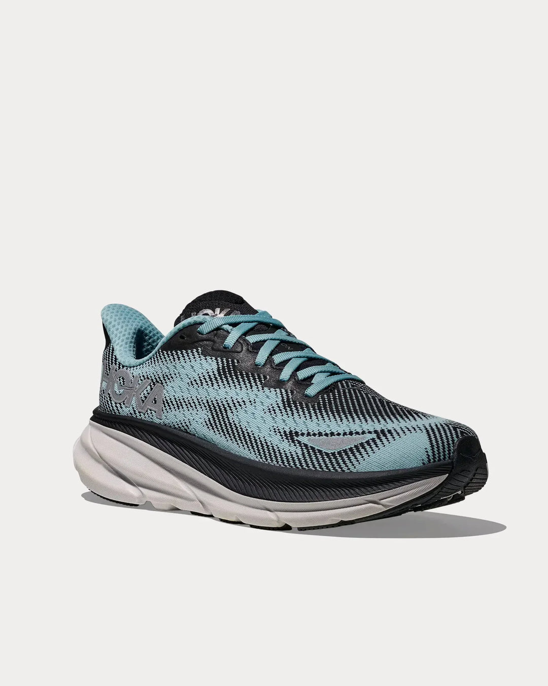 Hoka Clifton 9 GTX – Preto/Verde Claro