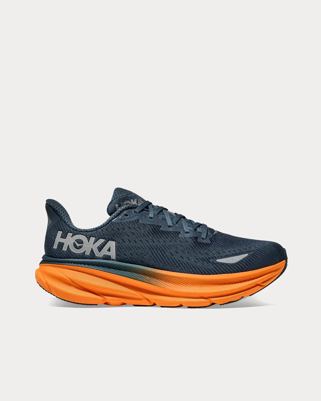 Hoka Clifton 9 GTX – Azul Marinho/Laranja