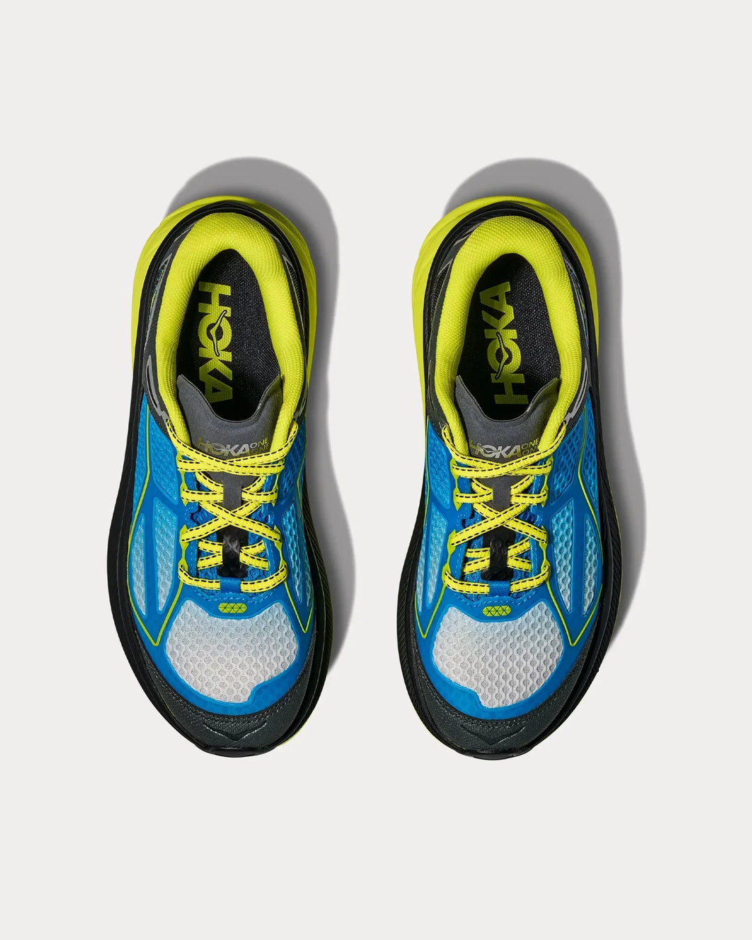 Hoka Clifton One9 – Azul/Amarelo