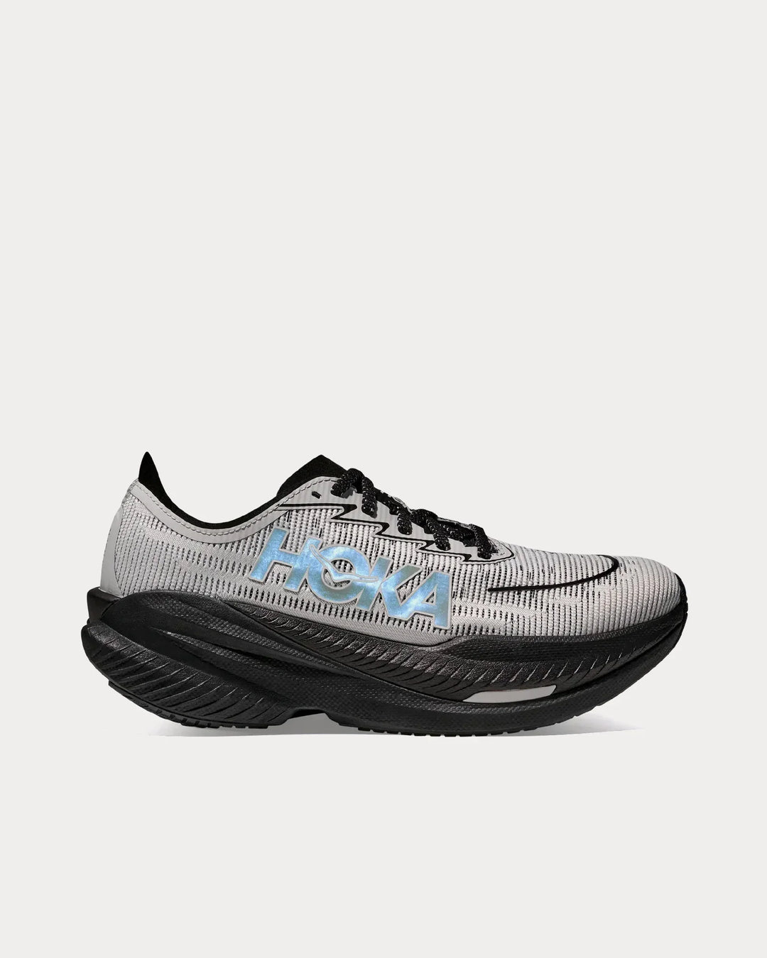 Hoka Mach X 2 – Preto/Bege Claro