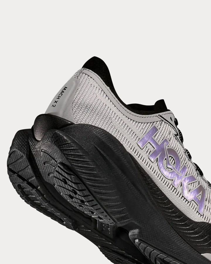 Hoka Mach X 2 – Preto/Bege Claro