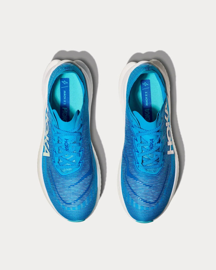 Hoka Mach X 2 – Azul Claro/Azul Escuro
