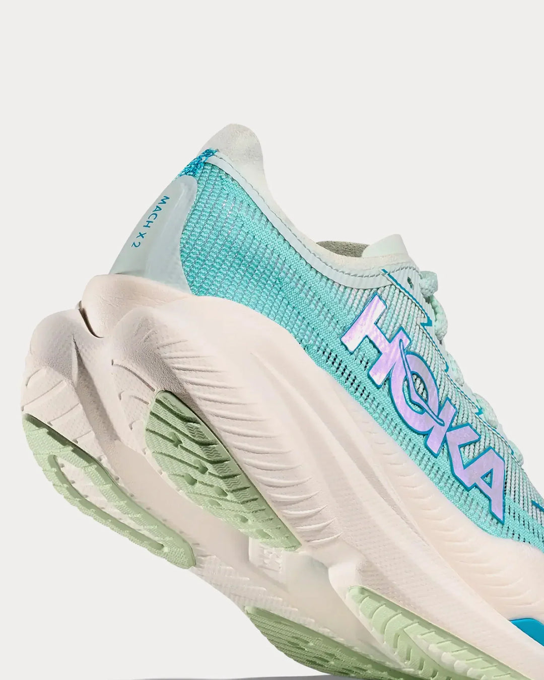 Hoka Mach X 2 – Branco/Azul