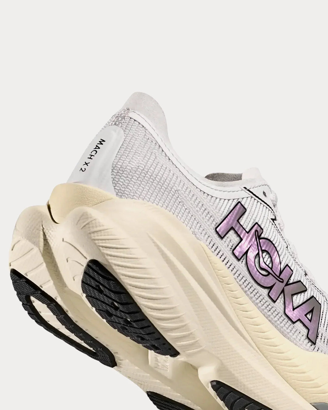 Hoka Mach X 2 – Branco/Cinza