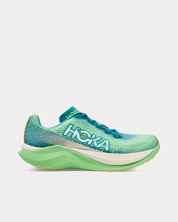 Hoka Mach X - Verde Menta/Azul Turquesa