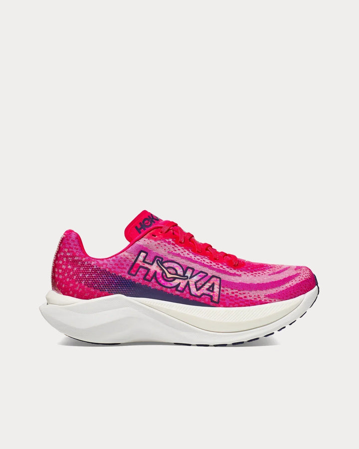 Hoka Mach X - Vermelho/Rosa/Azul Marinho