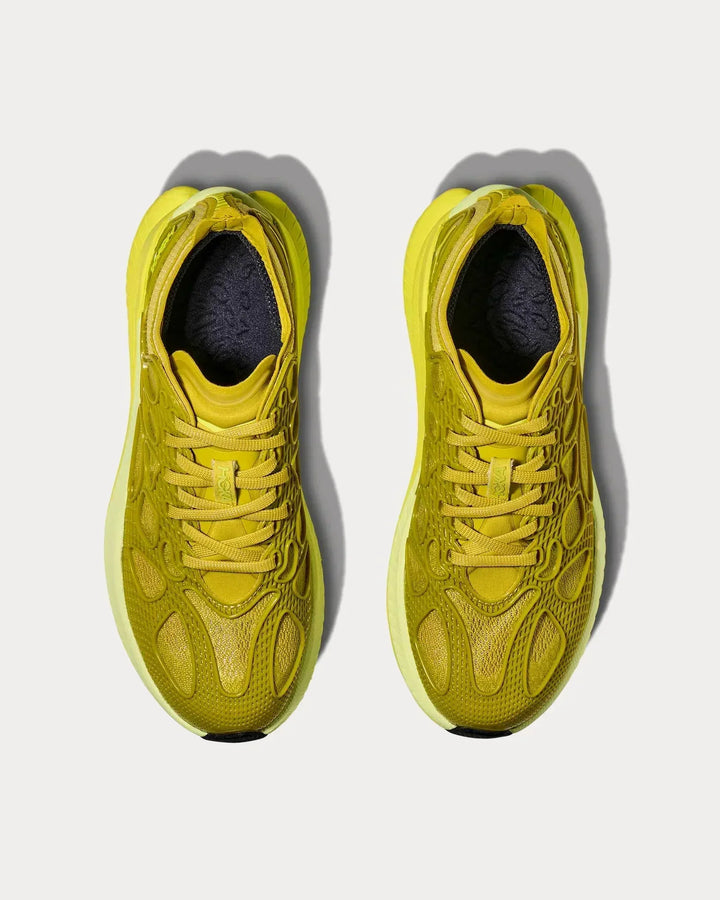 Hoka Mach X Caged - Amarelo Mostarda