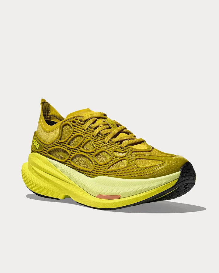 Hoka Mach X Caged - Amarelo Mostarda