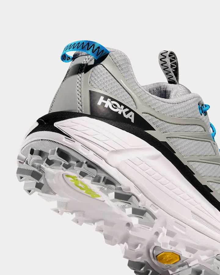 Hoka Mafate Three2 - Cinza/Preto/Azul Royal