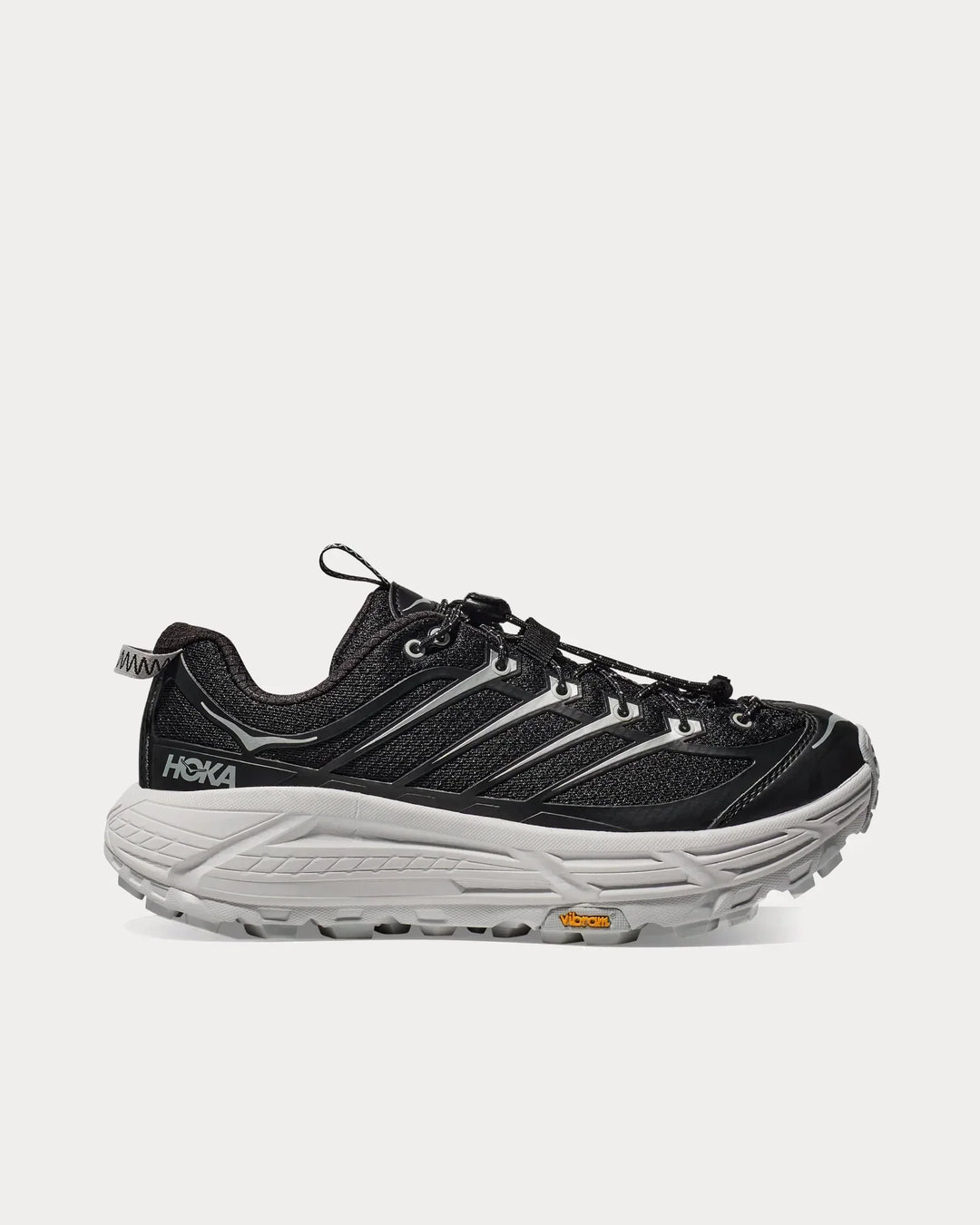 Hoka Mafate Three2 - Preto/Cinza Claro