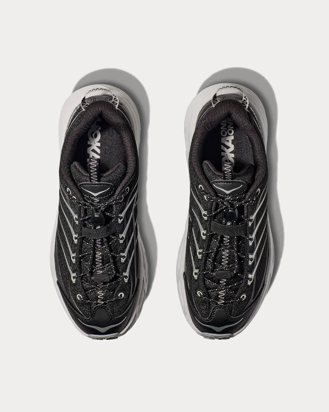 Hoka Mafate Three2 - Preto/Cinza Claro