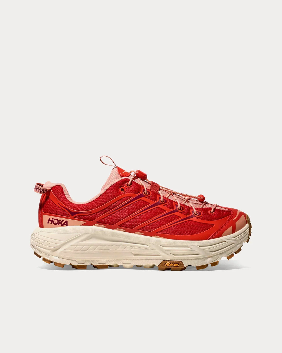 Hoka Mafate Three2 - Vermelho/Bege