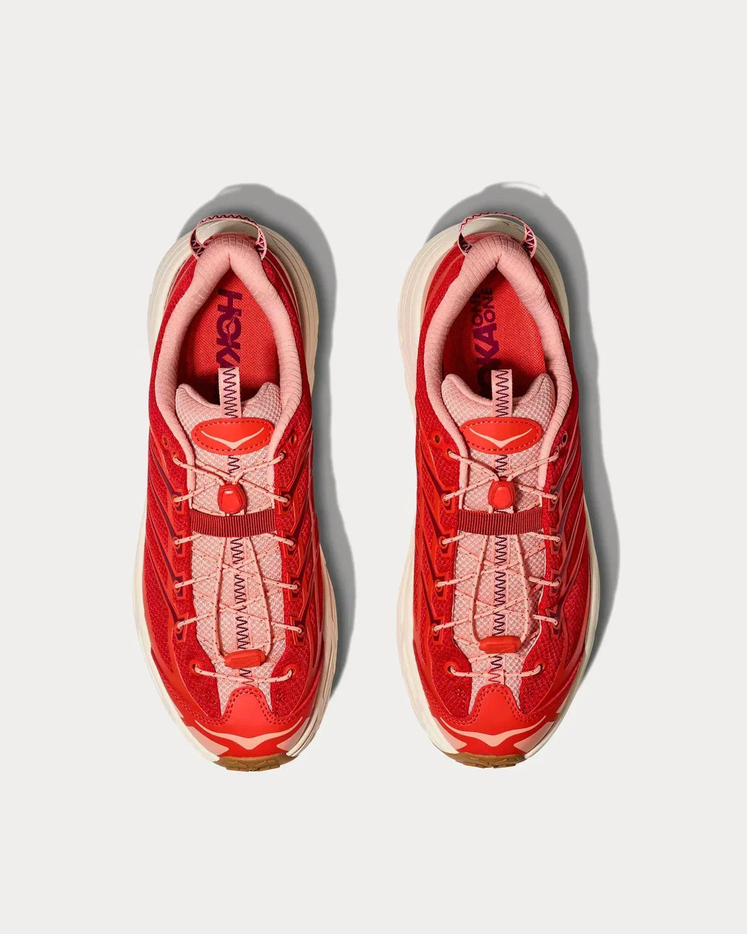 Hoka Mafate Three2 - Vermelho/Bege