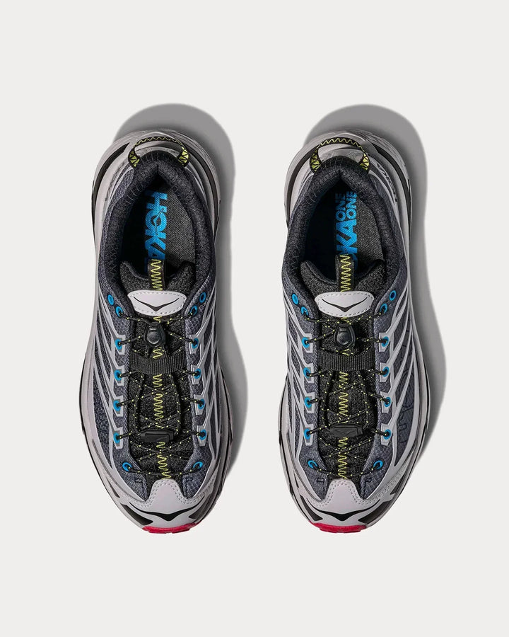 Hoka Mafate Three2 - Preto/Cinza/Vermelho