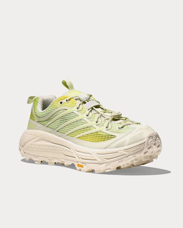 Hoka Mafate Three2 - Verde Sálvia/Verde Lima/Bege