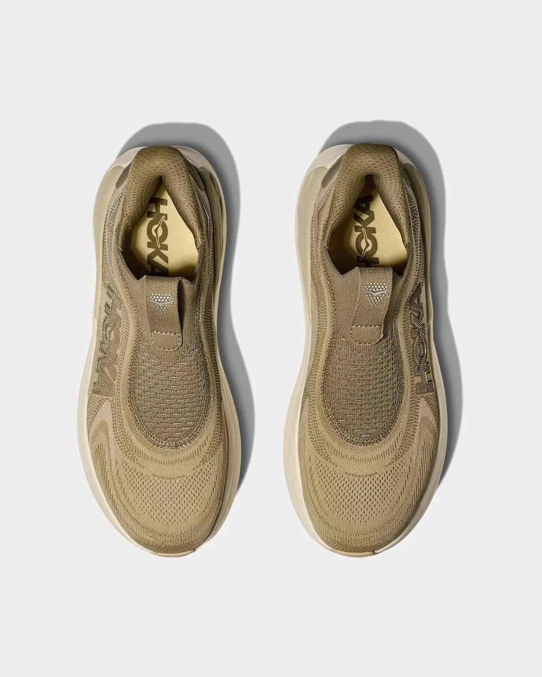 Hoka Skyward Laceless - Verde Musgo/Verde Oliva