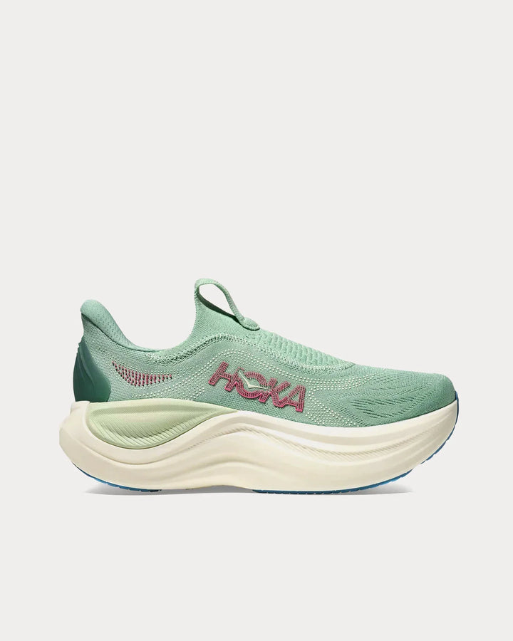 Hoka Skyward Laceless - Verde Menta/Rosa