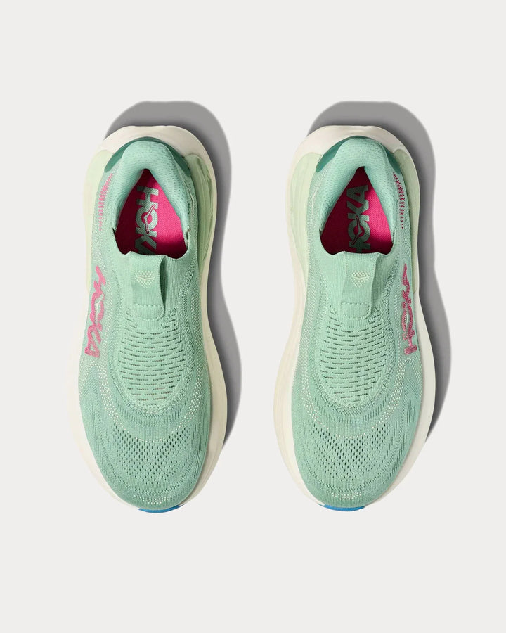Hoka Skyward Laceless - Verde Menta/Rosa